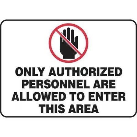 Accuform ADMITTANCE  EXIT SAFETY SIGNS ONLY MADM963VA MADM963VA